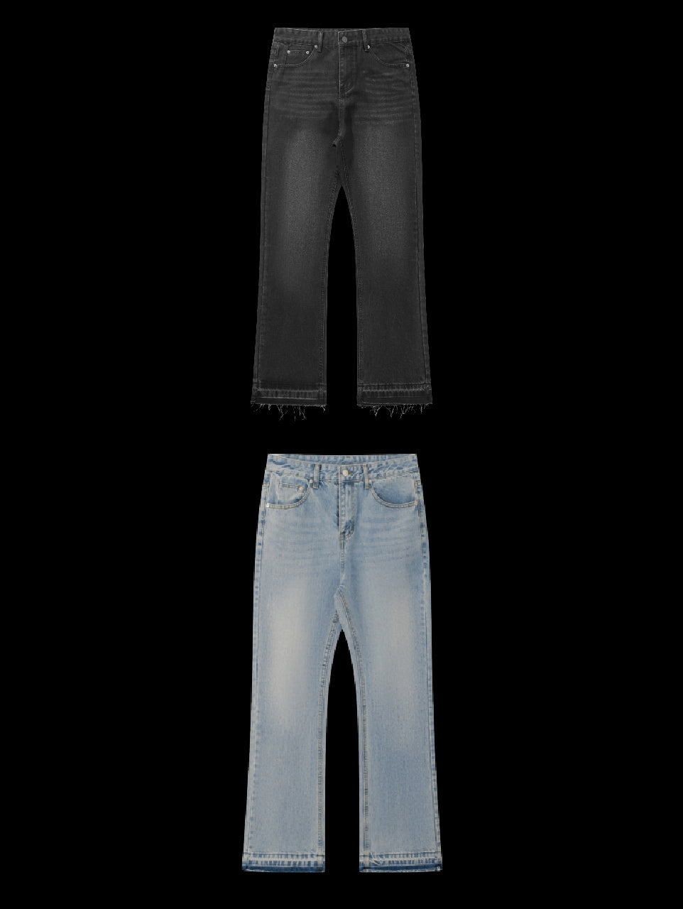 ZARA FLARED JEANS (2 COLORS)