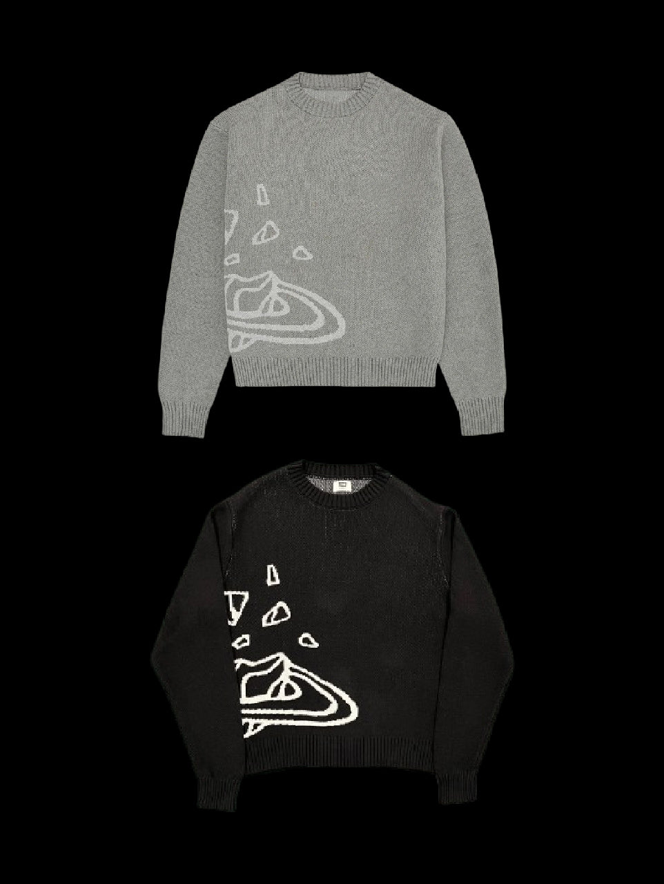 BROKEN PLANET KNIT SWEATER (2 COLORS)