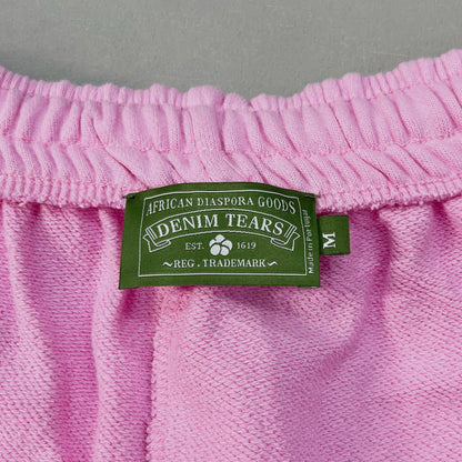 DENIM TEARS WHITE/PINK (PUFF PRINT 1:1 SUPER HIGH QUALITY)