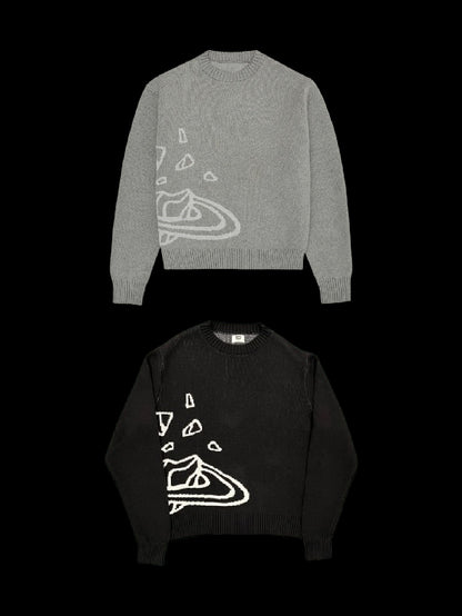 BROKEN PLANET KNIT SWEATER (2 COLORS)